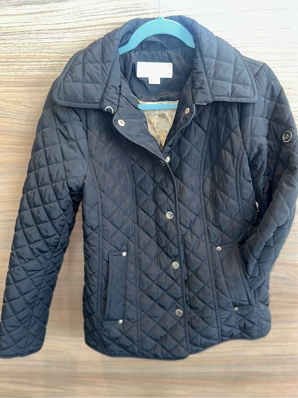 MICHAEL Michael Kors Black Quilted Puffer Jacket